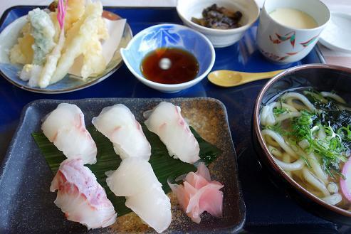 34　マハタの寿司御膳です.JPG