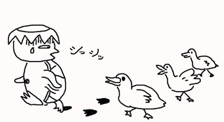 追われる河童.jpg